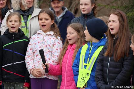 Z zasaditvijo dreves smo uradno odprli kolesarsko povezavo Kamnik–Godič (26)
